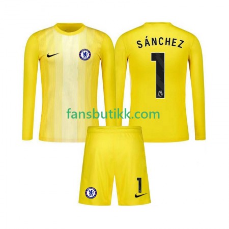Fotballdrakt Chelsea Robert Sanchez 1 Keeper Barn Tredjetrøye 2025-2026 Langermet